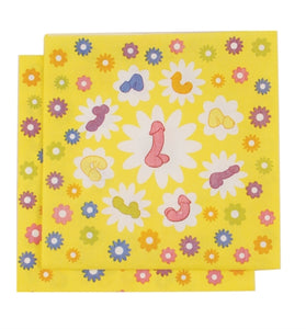 Super Fun Penis Party Napkins - 8 Count CP-354