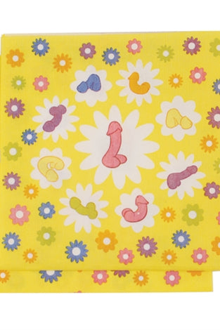 Super Fun Penis Party Napkins - 8 Count CP-354