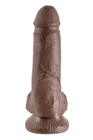 King Cock 7-Inch Cock Brown PD5506-29
