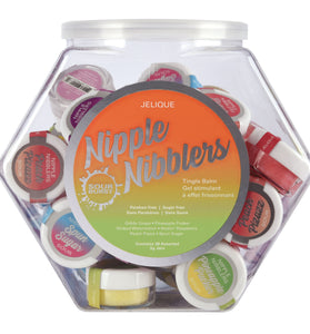 Nipple Nibbler Sour Tingle Balm Assorted - 36 Pc. Bowl - 3g Jar JEL2600-99