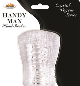 Wet Dreams Crystal Voyeur Handy Man Stroker HTP2952