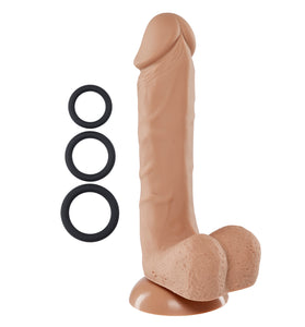 Pro Sensual Series 8 Inch Silicone Pro Odorless  Dong - Tan WTC852868