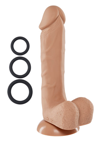 Pro Sensual Series 8 Inch Silicone Pro Odorless  Dong - Tan WTC852868