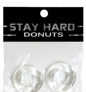 Stay Hard Donuts - 2 Pack - Clear SI-95004