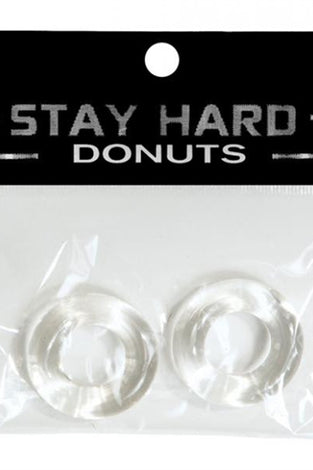 Stay Hard Donuts - 2 Pack - Clear SI-95004