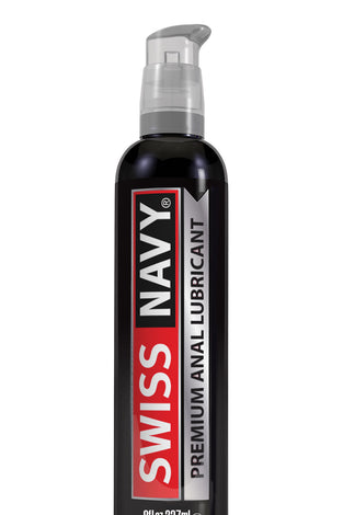 Swiss Navy Premium Silicone Anal Lubricant - 8 Oz. MD-SNAL8