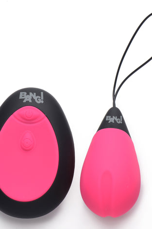 Bang - 10x Silicone Vibrating Egg - Pink BNG-AG462-PNK