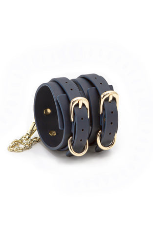 Bondage Couture - Ankle Cuffs - Blue NSN-1306-47