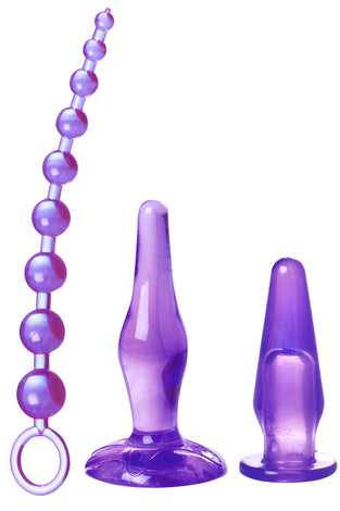 Amethyst Adventure 3 Pieces Anal Toy Kit TV-AE541