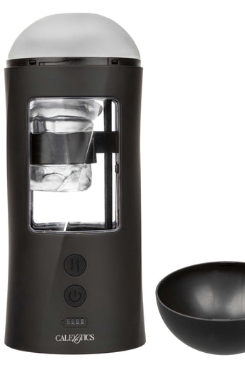 Bionic Power Stroking Masturbator - Black SE0851053