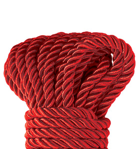 Fetish Fantasy Series Deluxe Silky Rope - Red PD3865-15