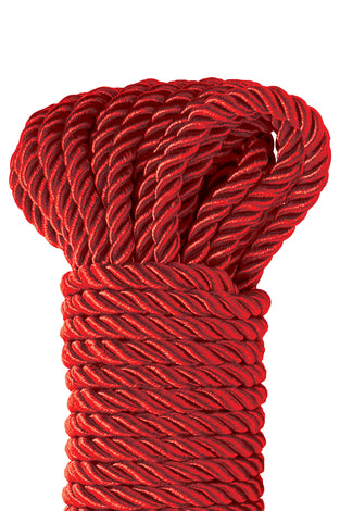 Fetish Fantasy Series Deluxe Silky Rope - Red PD3865-15