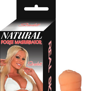 Natural Pocket Masturbator Scarlet - Flesh NW2657
