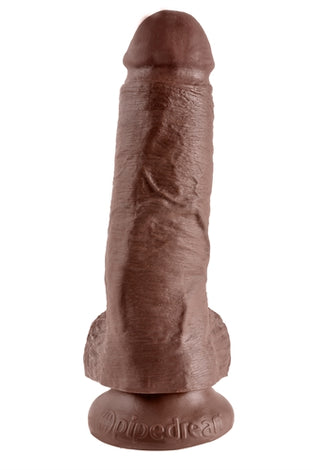 King Cock 8-Inch Cock With Balls - Brown PD5507-29