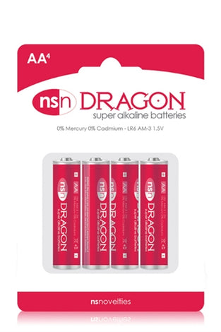 Dragon - Alkaline Batteries - AA - 4 Pack NSN2010-10