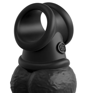 King Cock Elite - the Crown Jewels - Silicone  Silicone Weighted Swinging Balls PD5781-23