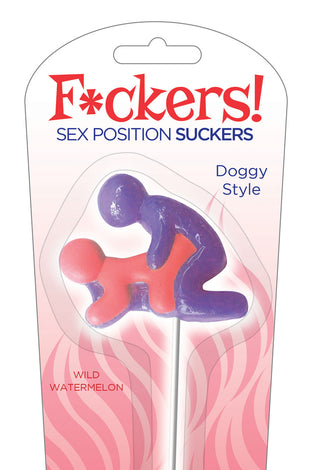 F*Ckers! Sex Position Suckers - Doggie Style -  Wild Watermelon LG-CP918
