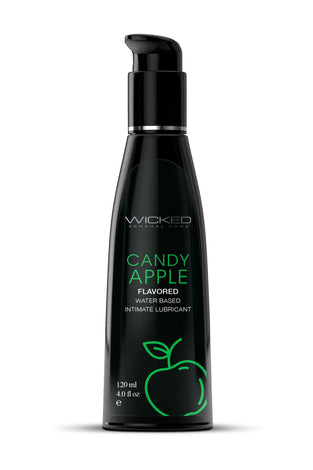 Aqua Candy Apple Flavored Water Based Intimate  Lubricant - 4 Fl. Oz. WS-90404