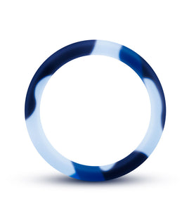 Performance - Silicone Camo Cock Ring - Blue  Camoflauge BL-91168