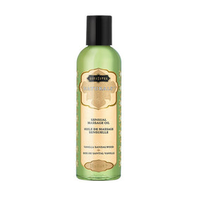 Naturals Massage Oil - Vanilla Sandalwood - 2 Fl  Oz (59 ml) KS10284