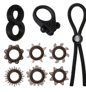 Adam's Deluxe Penis Ring Sampler AE-WF-9321-2