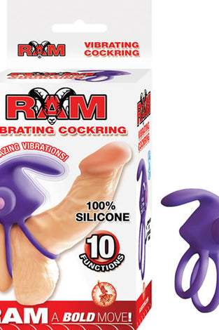 Ram Vibrating Cockring - Purple NW2812-2