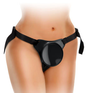 King Cock Elite Beginner's Silicone Body Dock Kit  - Harness and 6 Inch Dildo - Light PD5782-21