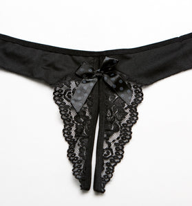 Panty Spandex W/box Accent Black - Os HOT-31029BLK