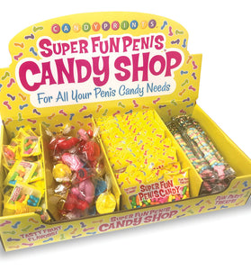 Super Fun Penis Candy Shop 166 Ct Display - for All Your Penis Needs CP-942