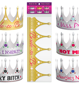 Bride-to-Be Party Crowns KG-NVS18