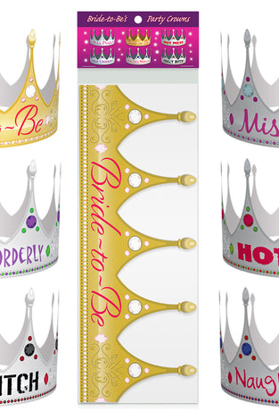 Bride-to-Be Party Crowns KG-NVS18