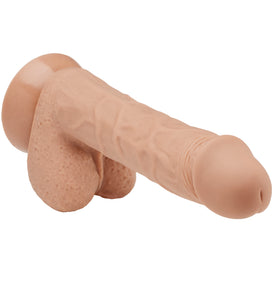 7 Inch Silicone Pro Odorless Dong - Tan WTC83441