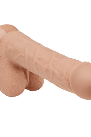 7 Inch Silicone Pro Odorless Dong - Tan WTC83441