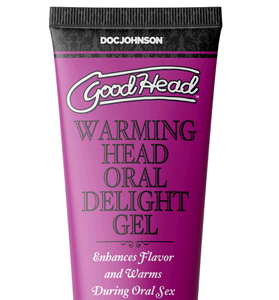 Goodhead - Warming Head Oral Delight Gel -  Strawberry - 4 Fl. Oz. DJ1361-13-BU