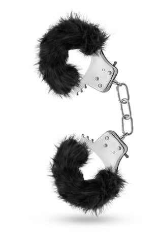 Temptasia - Plush Fur Cuffs - Black BL-55515