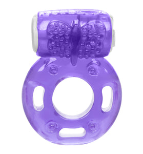 Foil Pack Vibrating Ring - Purple SE8000401