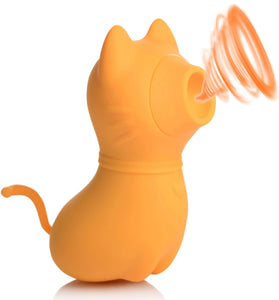 Sucky Kitty 7x Clitoral Stimulator - Orange INM-AG960-ORG