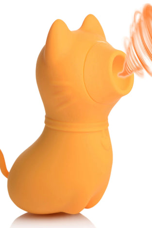 Sucky Kitty 7x Clitoral Stimulator - Orange INM-AG960-ORG