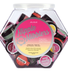 Nipple Nibblers Tingle Balm - 36 Pc. Bowl - 3gm Jars Assorted JEL2500-99