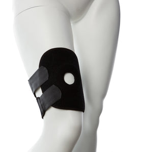 Gender Fluid Thigh Rider Strap-on Harness - Small- Large - Black GFL-S601