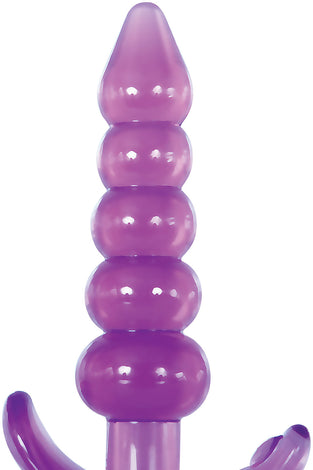 Bumpy Delight Anal Plug - Purple AE-WF-5057-2