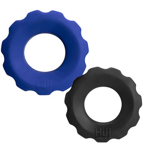 Hunkyjunk Cog 2 - Size C-Ring - Cobalt / Tar OX-HUJ-103-CBLTAR