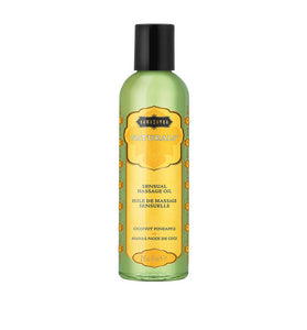 Naturals Massage Oil - Coconut Pineapple - 2 Fl Oz (59 ml) KS10280