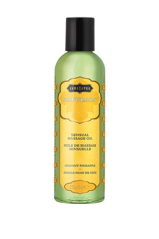Naturals Massage Oil - Coconut Pineapple - 2 Fl Oz (59 ml) KS10280