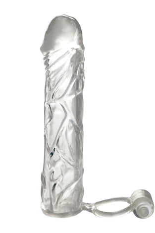 Fantasy X-Tensions Vibrating Super Sleeve - Clear PD4134-20