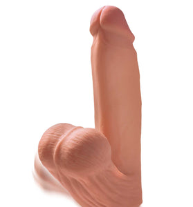 7 Inch Triple Density Cock With Swinging Balls -  Tan PD5730-22