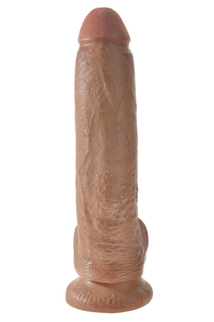 King Cock  9 Inch Cock With Balls - Tan PD5508-22