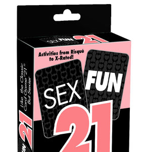 Sex Fun 21 - Adult Card Game LG-BG076