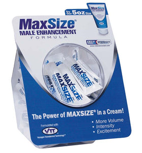 Max Size Gel - 50 Count Fishbowl - 10ml Packets MD-MSC50FB