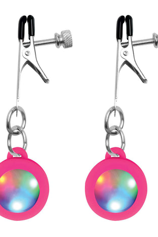 Silicone Light Up Nipple Clamps CH-AG792